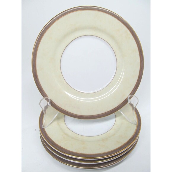 PTS International Interiors Malibu Set Of Four 6 3/8" Saucer Plates - Picture 11 of 11
